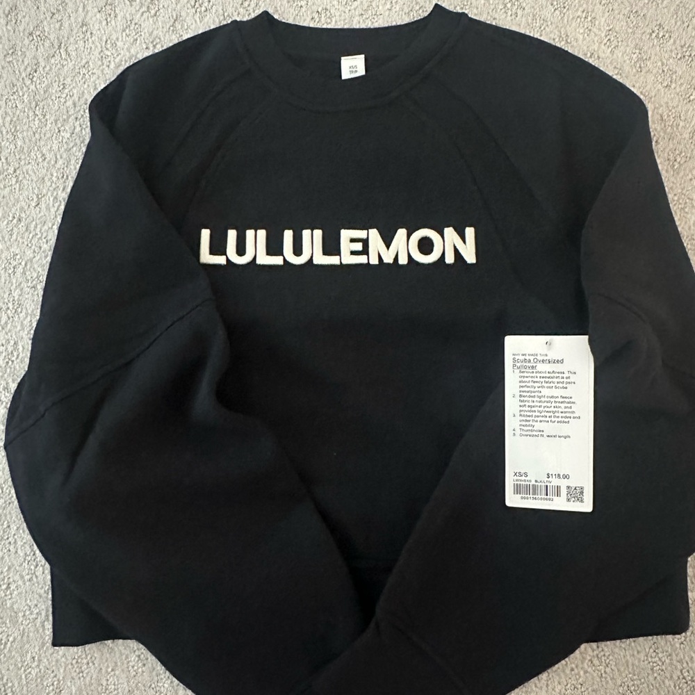 lululemon athletica Black Men's Sweater